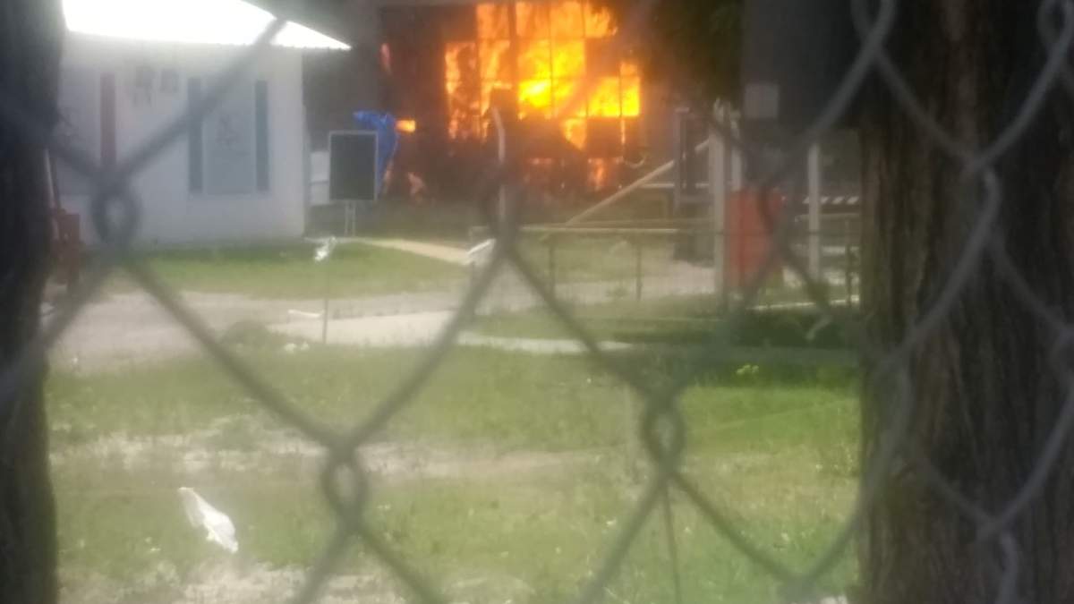Incendio en Cervi. Fuente: (Twitter)
