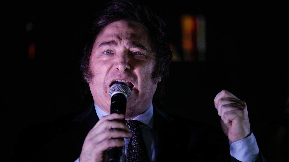 El presidente argentino, Javier Milei