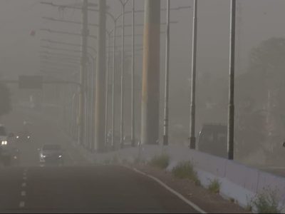 Atención Uspallata: por el viento Zonda, suspendieron las clases