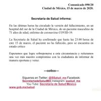 José Kuri se encuentra en estado crítico, afirma la SS; medios habían reportado su deceso por Covid-19
