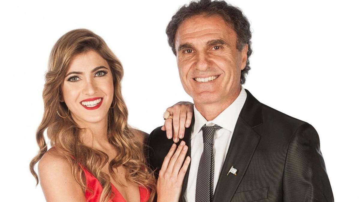 Cande Ruggeri y Oscar Rugeri. Fuente: (Instagram)