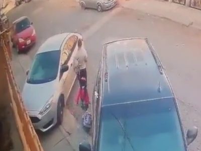 Sicario asesina a una policía frente a su hija de 5 años en Tijuana (Video)
