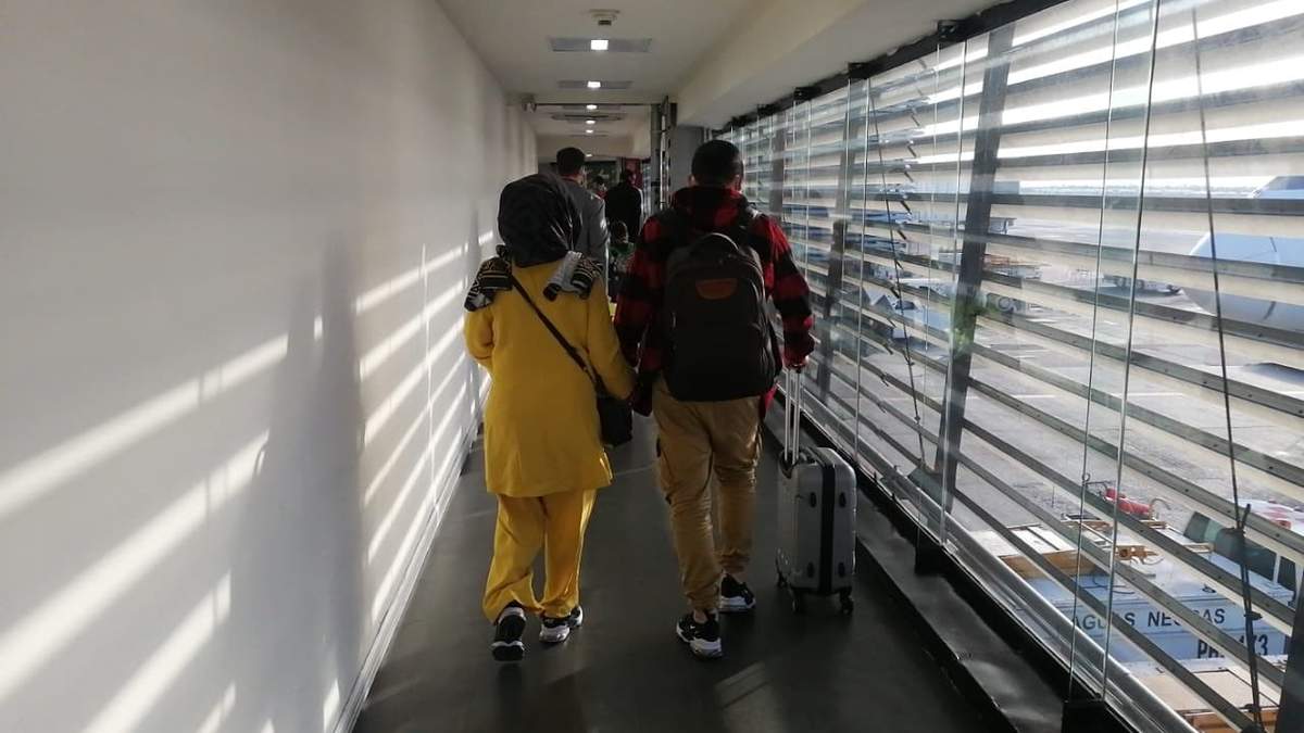 La parejo obtuvo su solicitud de refugio