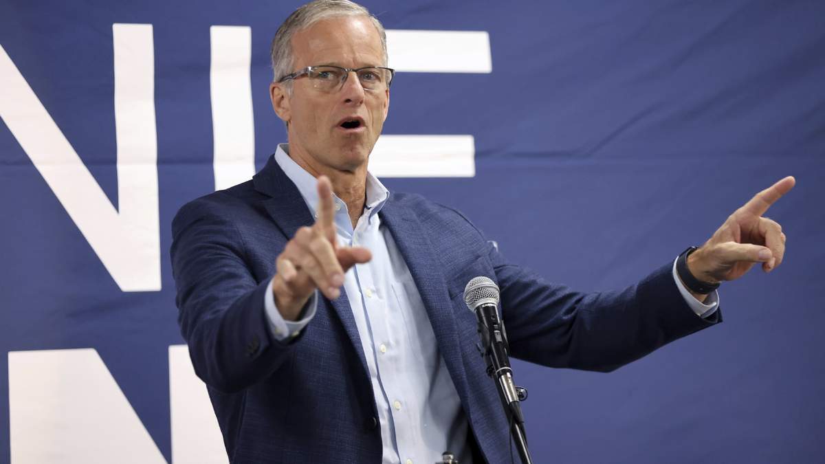 El senador republicano por Dakota del Sur John Thune