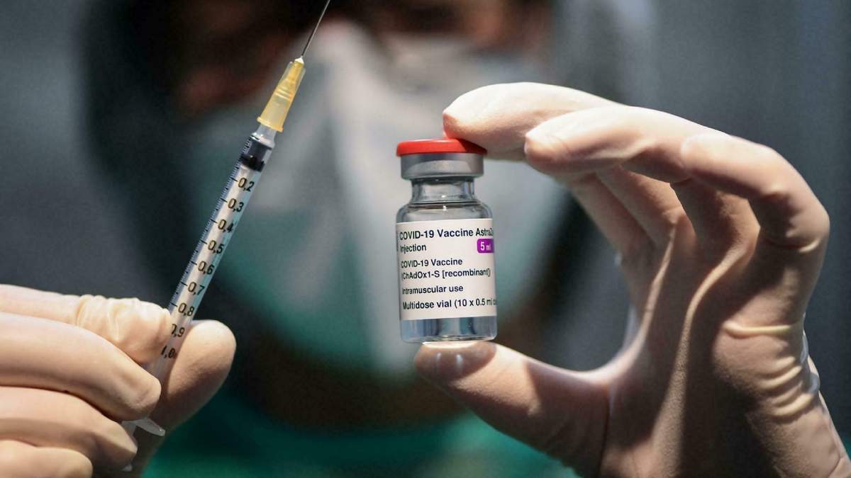 La vacuna de AstraZeneca. Fuente: (Twitter)