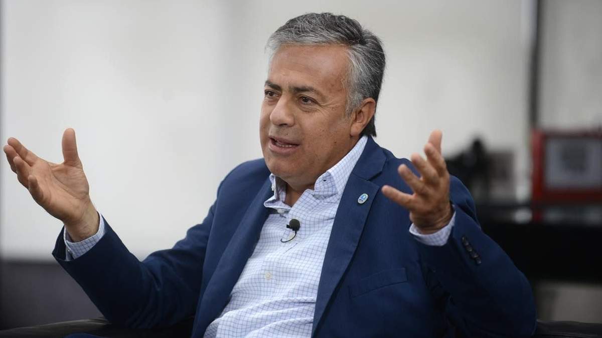 El diputado radical Alfredo Cornejo. Fuente: (Twitter)