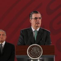 Ebrard presume respaldo internacional para desarrollo de Centroamérica