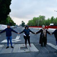 Empleados del PJF bloquean acceso a Cámara de Diputados para impedir aprobación de reforma judicial