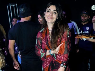 De vuelta al ruedo: en un día sumamente especial, Gianinna Maradona acompañó a Daniel Osvaldo