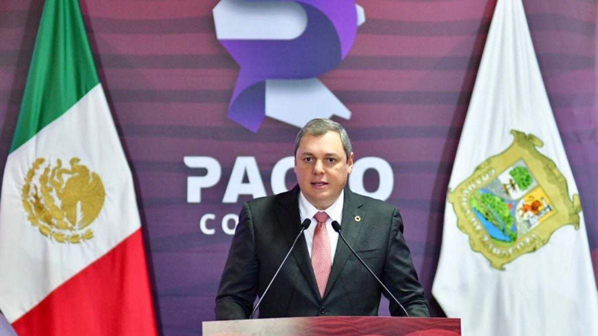 El presidente de la Canacintra, Enoch Castellanos Férez