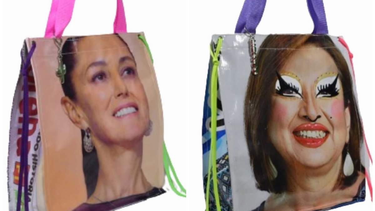 Claudia y Xóchitl, ahora en bolsos