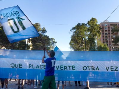 La "Scaloneta" pasó octavos y lo festejó todo un país