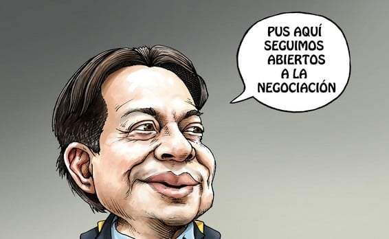 Vista previa de "Al más alto nivel", cartón de José Antonio Rodríguez