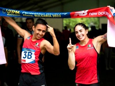 Pentatletas mexicanos ganan la Copa del Mundo en Bulgaria