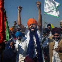 Enfrentamientos en India: policías y agricultores chocan en el Día de la República