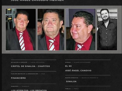 EU va por "El Güerito", jefe de seguridad de "El Chapito"