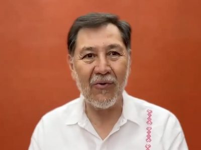 Noroña truena contra la “derecha carroñera” por “querer lucrar” con el caso del buque en NY (Video)