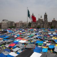 CNTE anuncia una megamarcha en la CDMX y analizará un nuevo plantón en el Zócalo