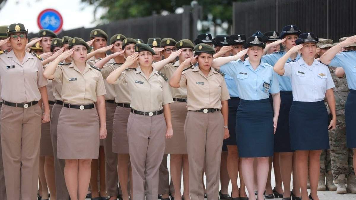 Escuadrón militar. Foto: (Twitter)