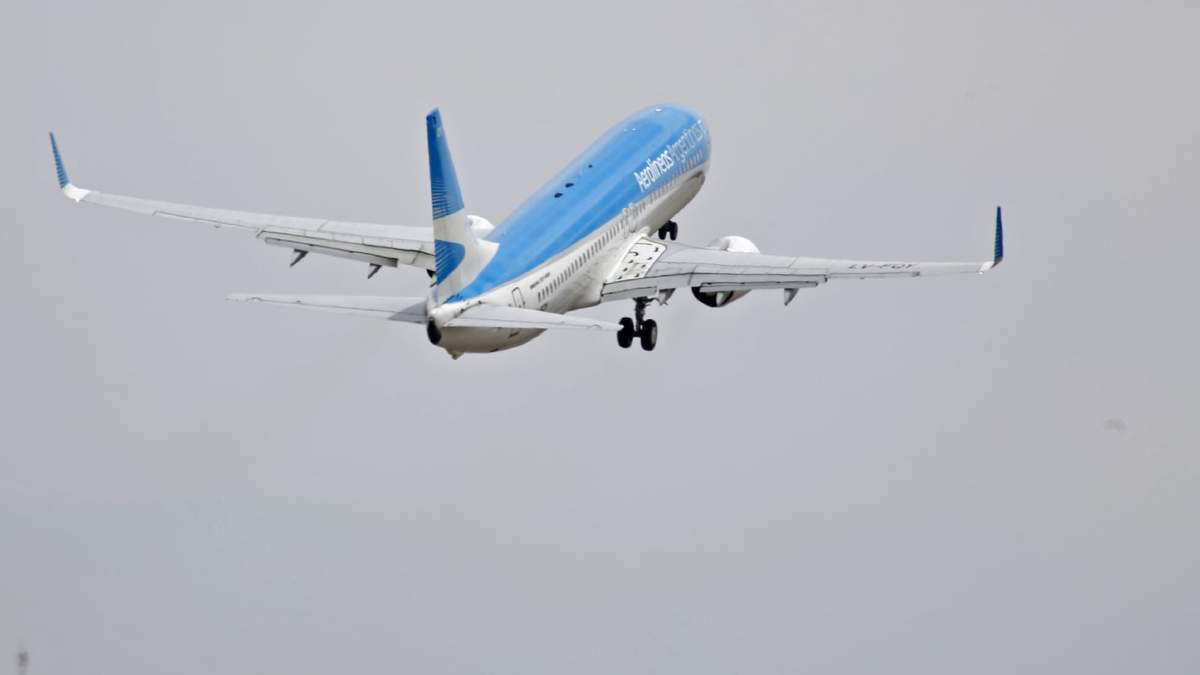 Aerolíneas Argentinas. Fuente: (Twitter)