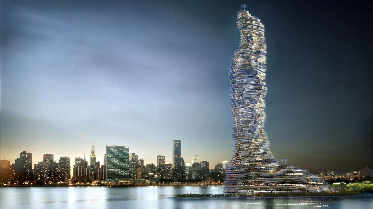 Un nuevo edificio en Nueva York. Fuente: (Instagram)