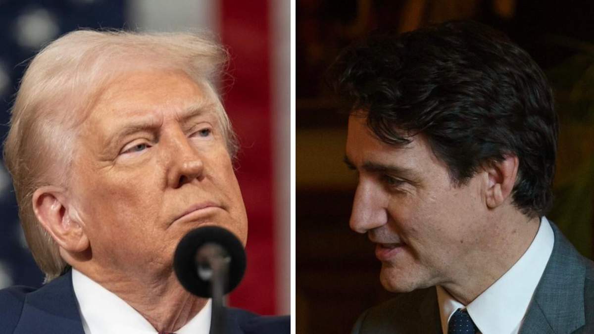 Donald Trump y Justin Trudeau