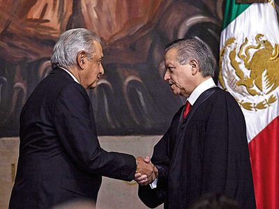 Zaldívar, un presidente de la SCJN marcado por su cercanía con el Ejecutivo