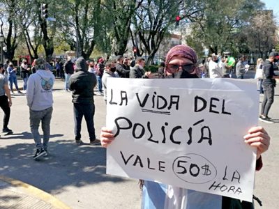 "Hay estrés": Frederic sintonizó con Berni y salieron a bancar a la Policía Bonaerense