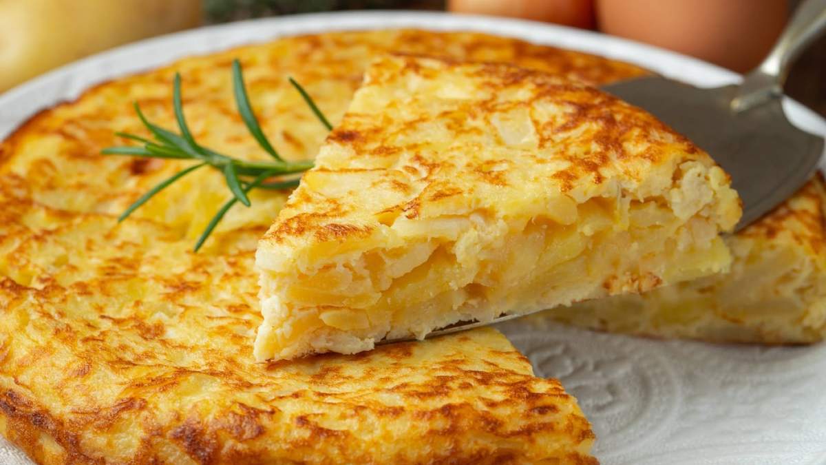 Tortilla de papas. Fuente. (Instagram)