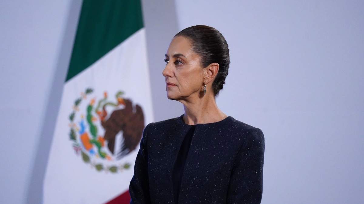 La presidenta Claudia Sheinbaum