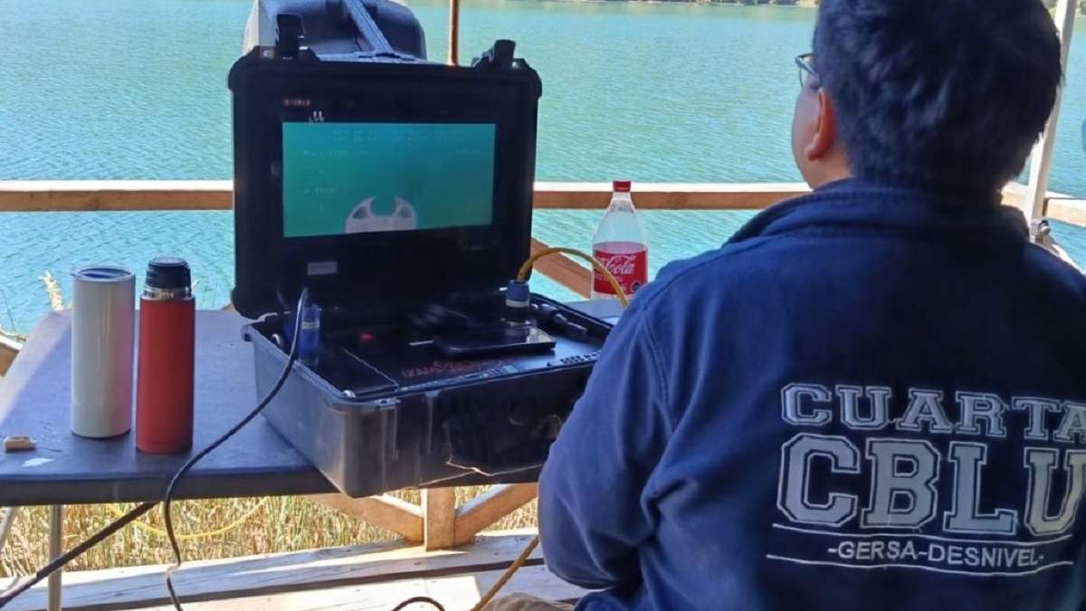 Sumaron tecnología para la búsqueda de Carlos Ancapichun en laguna Del Toro, en Chile. Fuente (Laangosturadigital)
