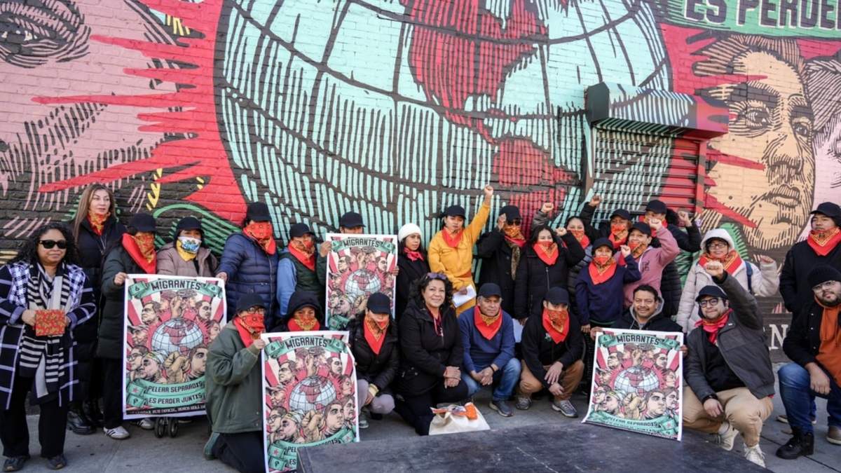 Migrantes en el sur del Bronx