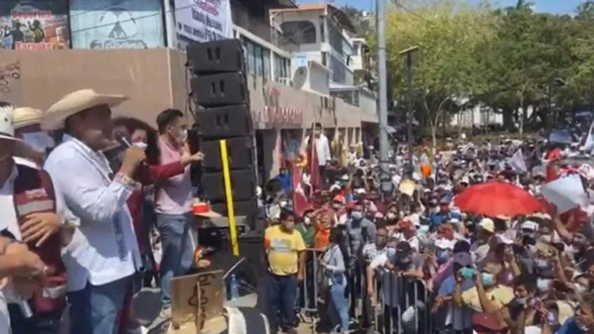 Félix Salgado Macedonio en Acapulco