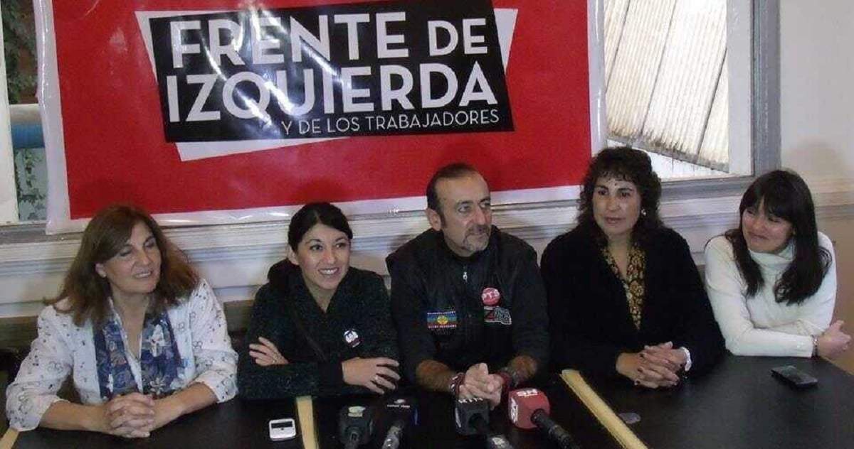 La dirigencia del FIT repudió la denuncia contra la diputada provincial Graciela Suppicich. Fuente: (Facebook)