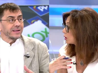 ¡Se armó! Ana Rosa Quintana frenó en seco a Juan Carlos Monedero: "Oye, no"