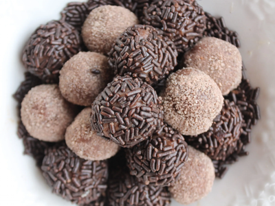 Con solo dos ingredientes hacé estos irresistibles bocaditos de chocolate