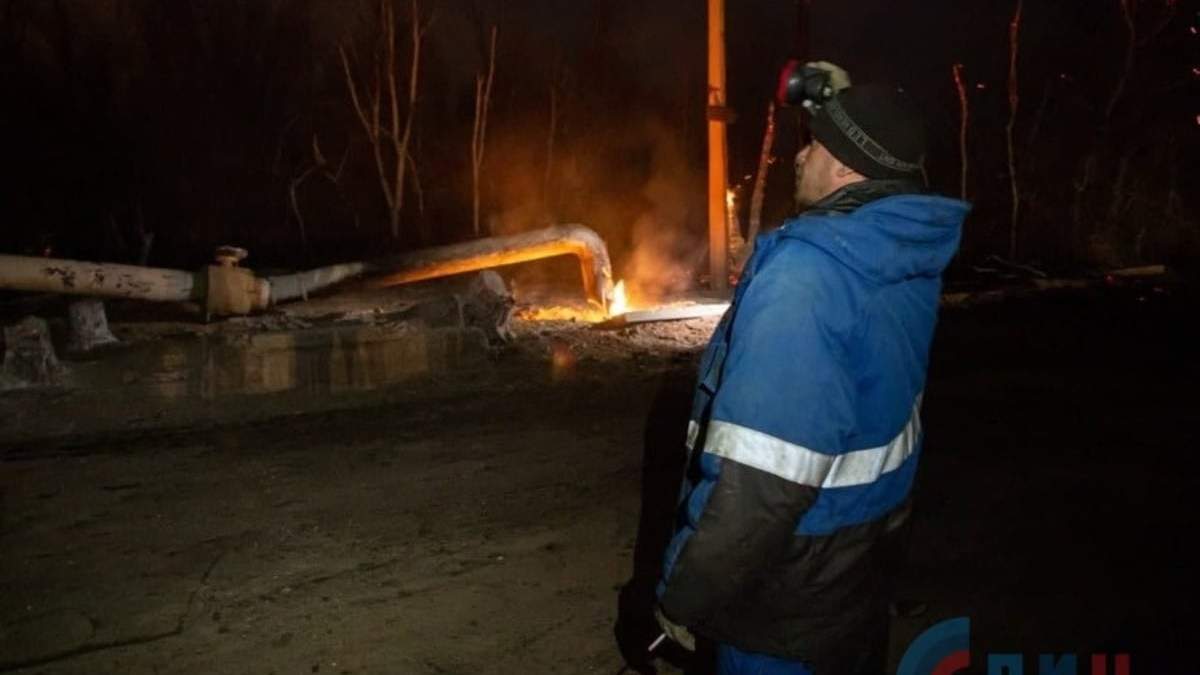 Agencias de noticias rusas denunciaron la explosión de gasoductos en Lugansk