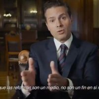 Las reformas, medio para consolidar a México como potencia, afirma Peña