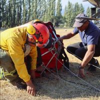 Continúa la lucha de los brigadistas contra los incendios en Valle Magdalena