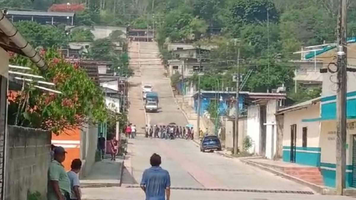 Toma de las calles en Sabanilla