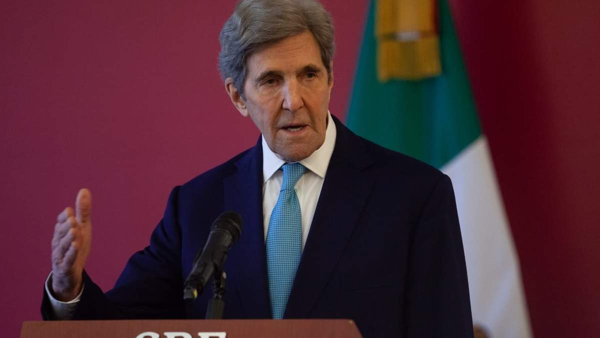 El enviado de EU para asuntos climáticos, Jonh Kerry,