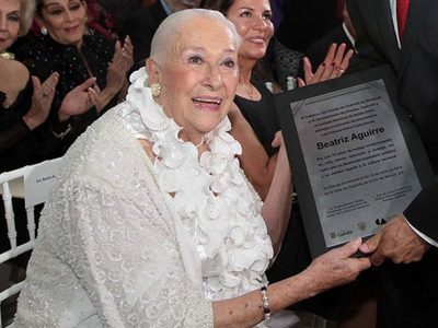Beatriz Aguirre, estrella de la época de oro del cine mexicano, murió a los 94 años
