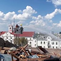 Ataque ruso en una plaza pública de Chernígov, Ucrania, deja siete muertos y 117 heridos