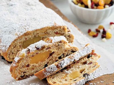 El stollen, el pan dulce alemán que no debe faltar en las Fiestas
