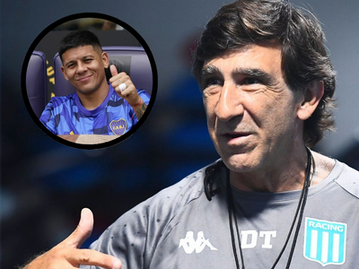 Rompió con la cábala: el llamativo pedido de Gustavo Costas a Marcos Rojo en su llegada a Racing