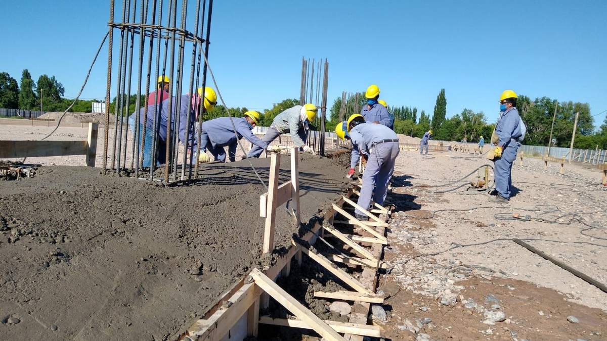Construcción en Neuquén. Fuente: (Twitter)