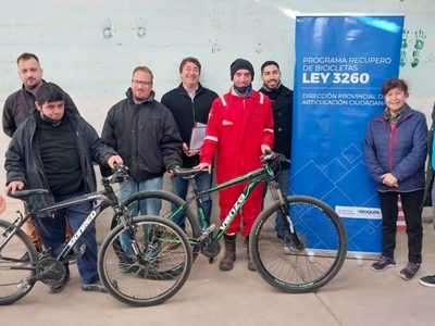 Asociaciones benéficas recibieron bicicletas para las actividades recreativas de más jóvenes