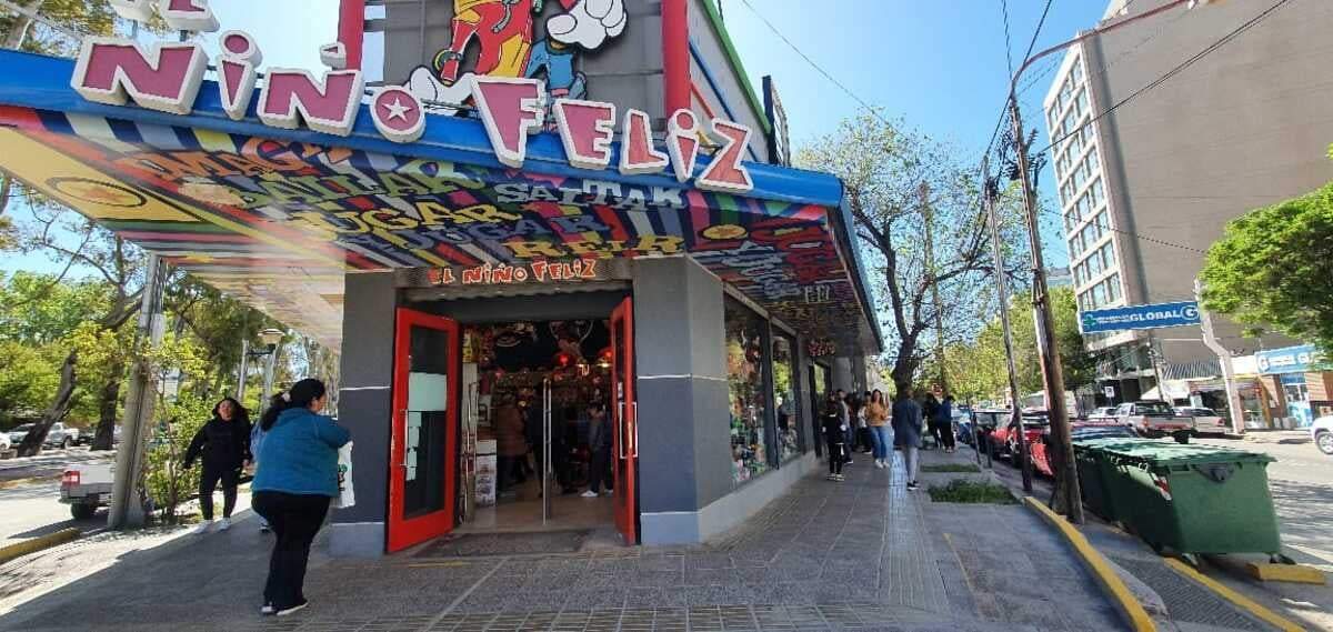 Juguetería Niño Feliz de la ciudad de Neuquén. Fuente: (Javier Manzano)