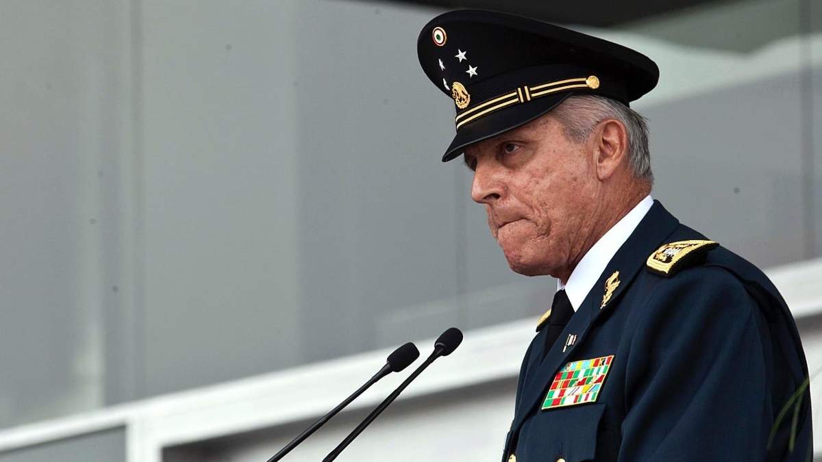 El exsecretario de la Defensa Nacional, Salvador Cienfuegos