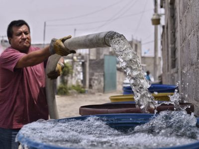 Una de cada cuatro personas carece de agua: OMS
